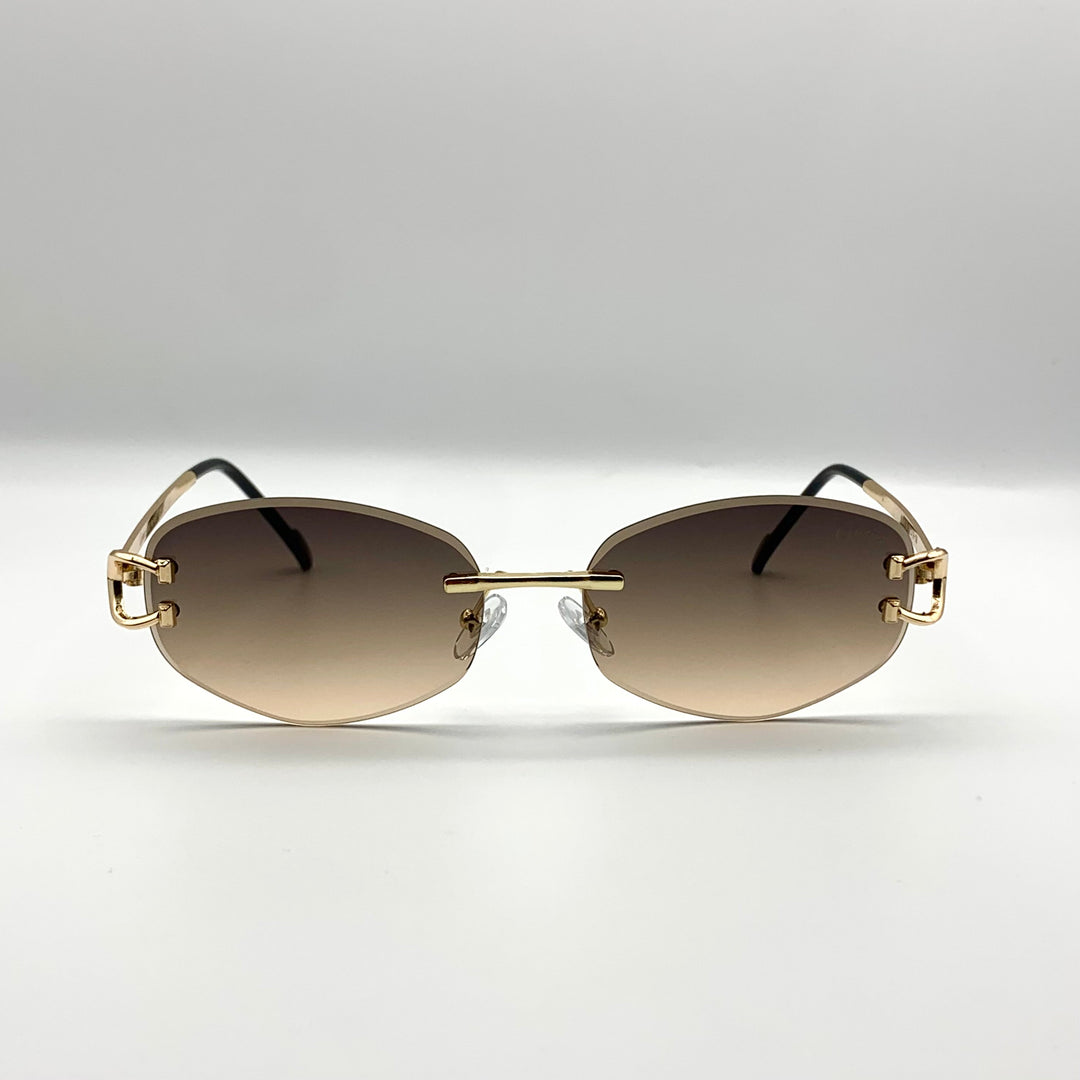 Solaires: Cartier Frameless Gold