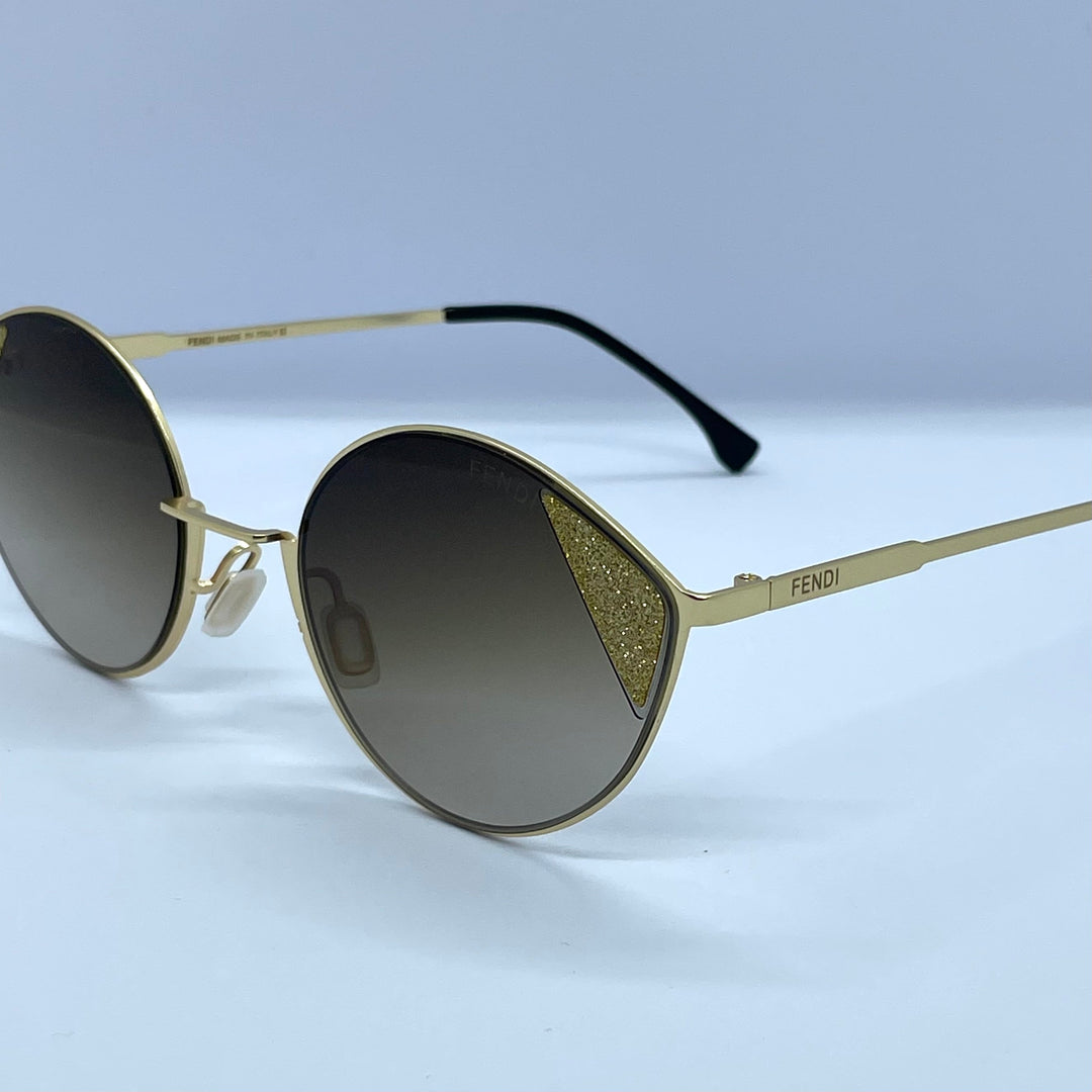 Solaires: Fendi Gold Metal