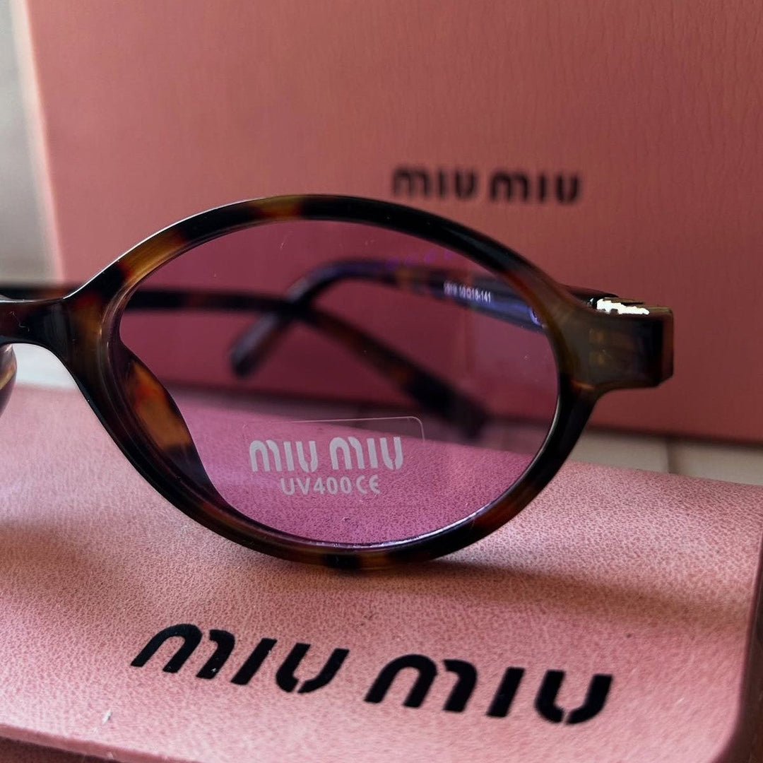 Solaire: Miu Regard Oval Pink