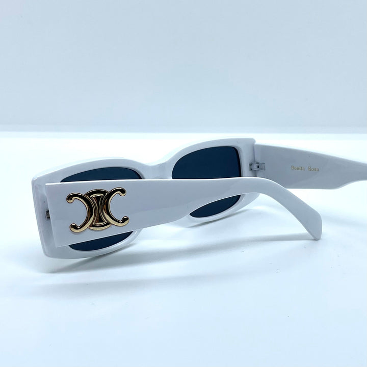Solaires: Celine Logo White.