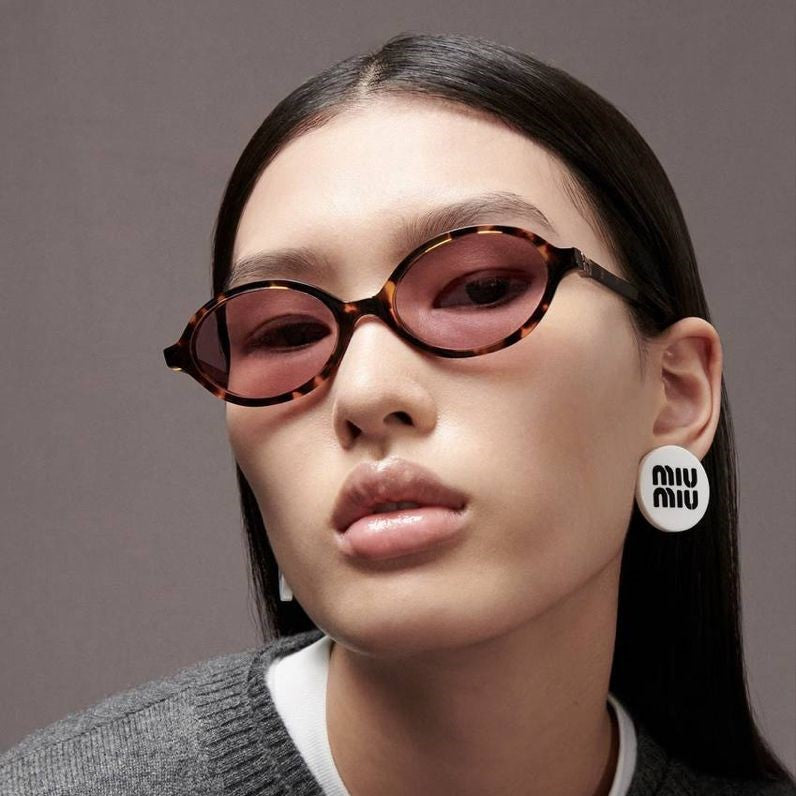 Solaire: Miu Regard Oval Pink
